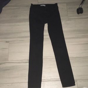 Abercrombie kids slim black jeans